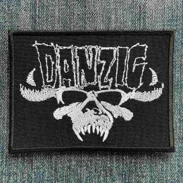 Нашивка Danzig White Logo вишита