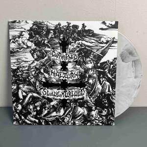 Darkened Nocturn Slaughtercult - Follow The Calls For Battle LP (Gatefold White/Black Marble Vinyl)