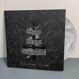 Darkened Nocturn Slaughtercult - Nocturnal March LP (Gatefold White/Black Marble Vinyl)