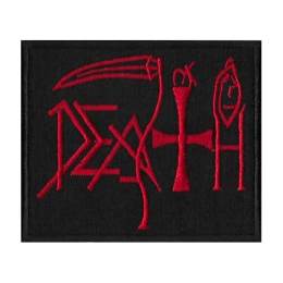 Нашивка Death Red Logo вишита
