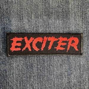 Нашивка Exciter Red Logo вишита