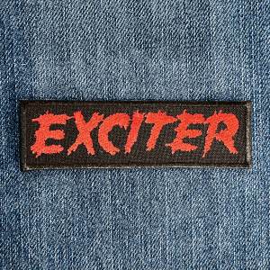 Нашивка Exciter Red Logo вишита