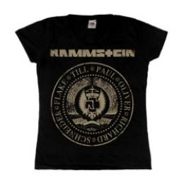 Футболка женская Rammstein - Made In Germany черная
