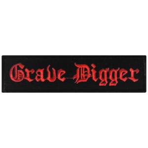 Нашивка Grave Digger вишита