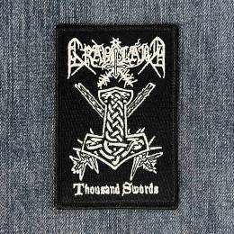 Нашивка Graveland - Thousand Swords ткана