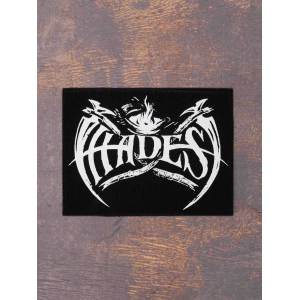 Нашивка Hades White Logo катана