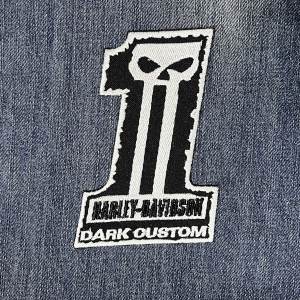 Нашивка Harley Davidson Dark Custom вишита