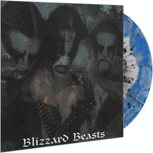 Immortal - Blizzard Beasts LP (Gatefold Silver / Blue w/ Black Splatter Vinyl)