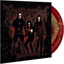 Immortal - Damned In Black LP (Gatefold Red / Gold / Black Splatter Vinyl)