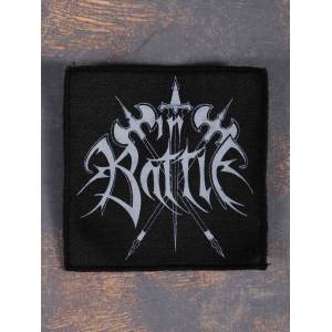 Нашивка In Battle Logo катана