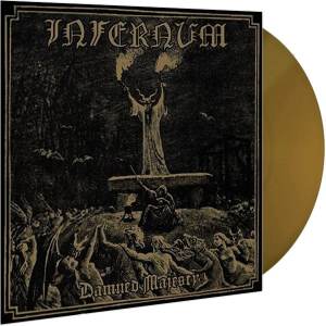 Infernum - Damned Majesty LP (Gatefold Gold Vinyl) Die Hard