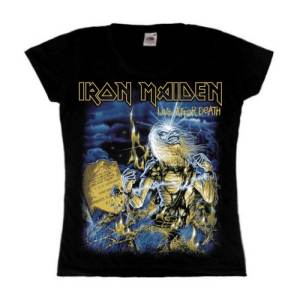 Футболка женская Iron Maiden - Live After Death