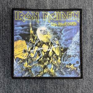 Нашивка Iron Maiden - Live After Death друкована