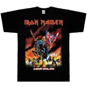 Футболка мужская Iron Maiden - Maiden England