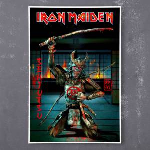 Плакат на баннерной основе Iron Maiden - Senjutsu 4