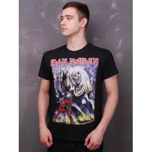Футболка мужская Iron Maiden - The Number Of The Beast чёрная