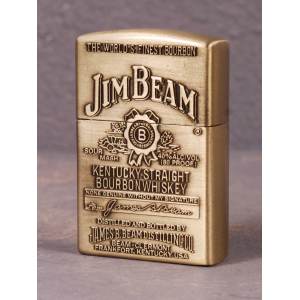 Зажигалка Газовая Jim Beam обычное пламя медная