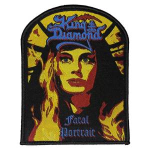 Нашивка King Diamond - Fatal Portrait Black тканая