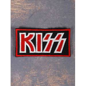 Нашивка Kiss Logo вишита