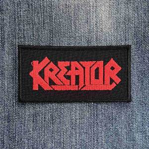 Нашивка Kreator Red Logo вишита