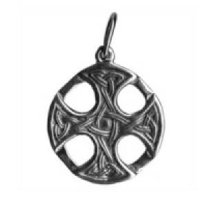 Кулон Кельтский крест с рисунком