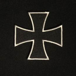Нашивка Мальтійський хрест вишита вирізана