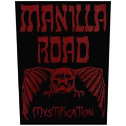 Нашивка Manilla Road - Mystification Red на спину