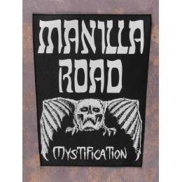Нашивка Manilla Road - Mystification White на спину