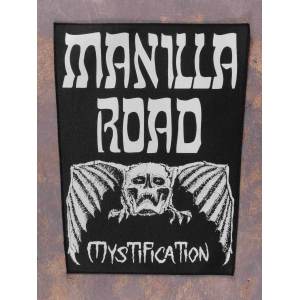 Нашивка Manilla Road - Mystification White на спину