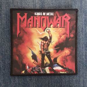 Нашивка Manowar - Kings Of Metal друкована