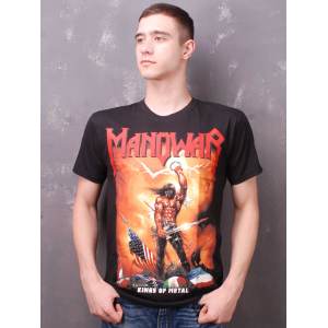 Футболка Manowar - Kings Of Metal чорна