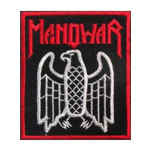 Нашивка Manowar орел вышитая