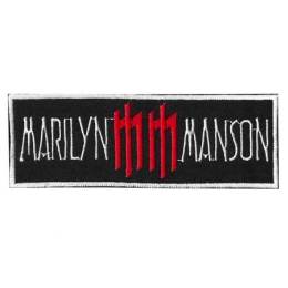 Нашивка Marilyn Manson вишита