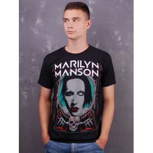 Футболка Marilyn Manson Poster (Los Angeles 2018)
