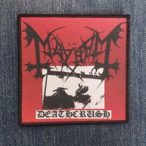 Нашивка Mayhem - Deathcrush друкована
