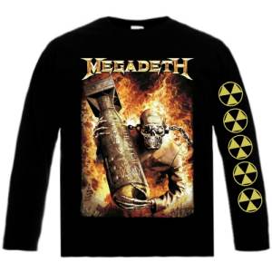 Футболка с длинными рукавами Megadeth - Arsenal Of Megadeth