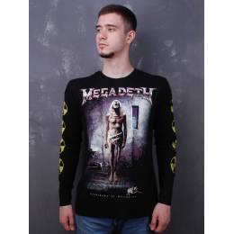 Лонгслів Megadeth - Countdown To Extinction (B&C) чорний