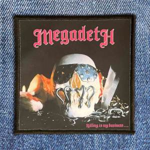 Нашивка Megadeth - Killing Is My Business... друкована