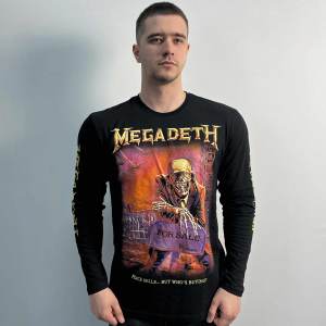 Лонгслів Megadeth - Peace Sells... But Who's Buying? (B&C) чорний