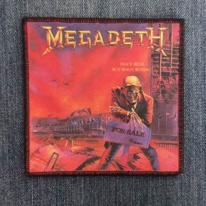 Нашивка Megadeth - Peace Sells... But Who's Buying? друкована