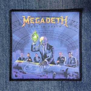 Нашивка Megadeth - Rust In Peace друкована