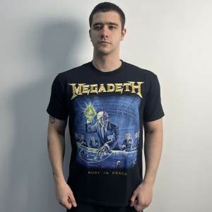 Футболка Megadeth - Rust In Peace (Gildan) чорна