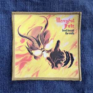 Нашивка Mercyful Fate - Don't Break The Oath друкована бронзова кайма