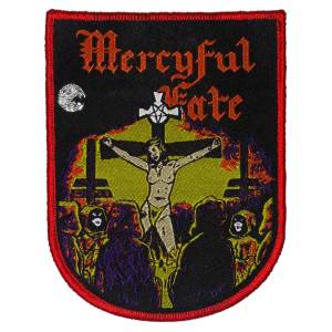 Нашивка Mercyful Fate - Nuns Have No Fun Red тканая