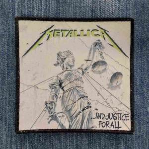 Нашивка Metallica - ...And Justice For All друкована