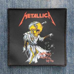 Нашивка Metallica - Damaged Justice 88-89 друкована