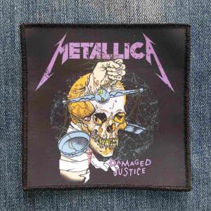 Нашивка Metallica - Damaged Justice друкована
