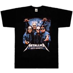 Футболка мужская Metallica - Death Magnetic Band