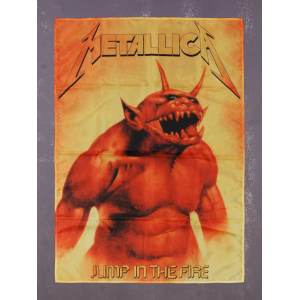 Флаг Metallica - Jump In The Fire