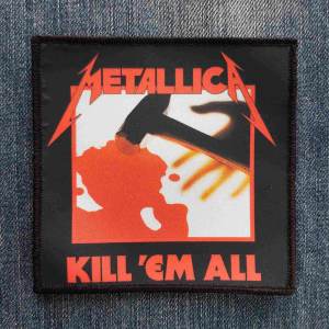 Нашивка Metallica - Kill 'Em All друкована